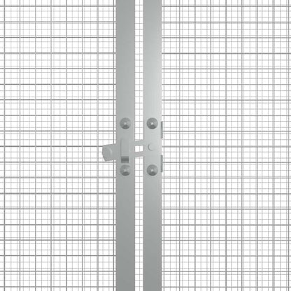 Galvanised Steel Chicken Cage 200x91x100cm | HomeAndLiving