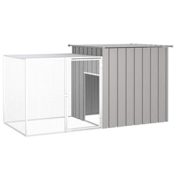 Galvanised Steel Chicken Cage 200x91cm | HomeAndLiving