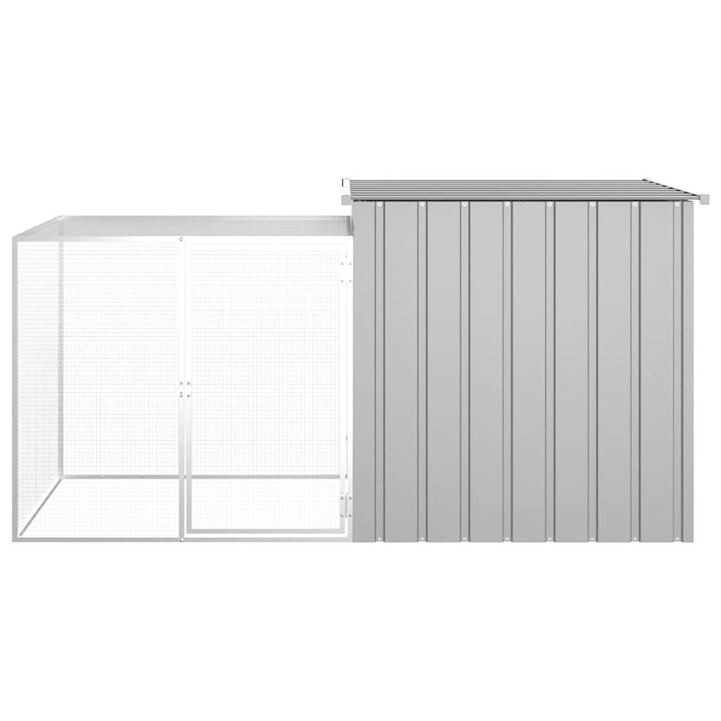 Galvanised Steel Chicken Cage 200x91cm | HomeAndLiving
