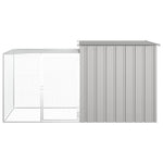 Galvanised Steel Chicken Cage 200x91cm | HomeAndLiving