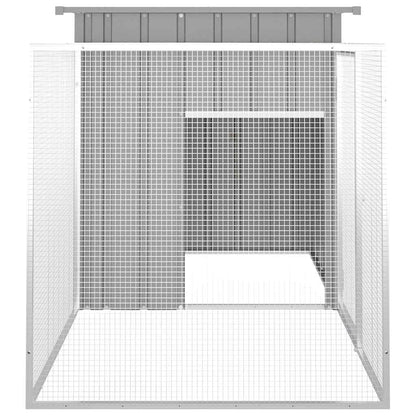 Galvanised Steel Chicken Cage 200x91cm | HomeAndLiving