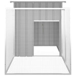 Galvanised Steel Chicken Cage 200x91cm | HomeAndLiving