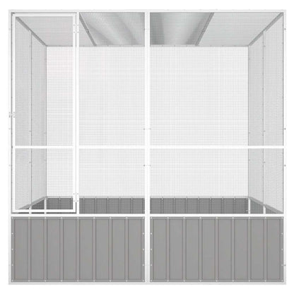 Large Galvanised Steel Bird Aviary Cage | HomeAndLiving