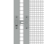 Large Bird Aviary Galvanised Steel 3x3m | HomeAndLiving