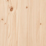 Solid Pine Wood Sideboard 3 Drawers 2 Doors | HomeAndLiving