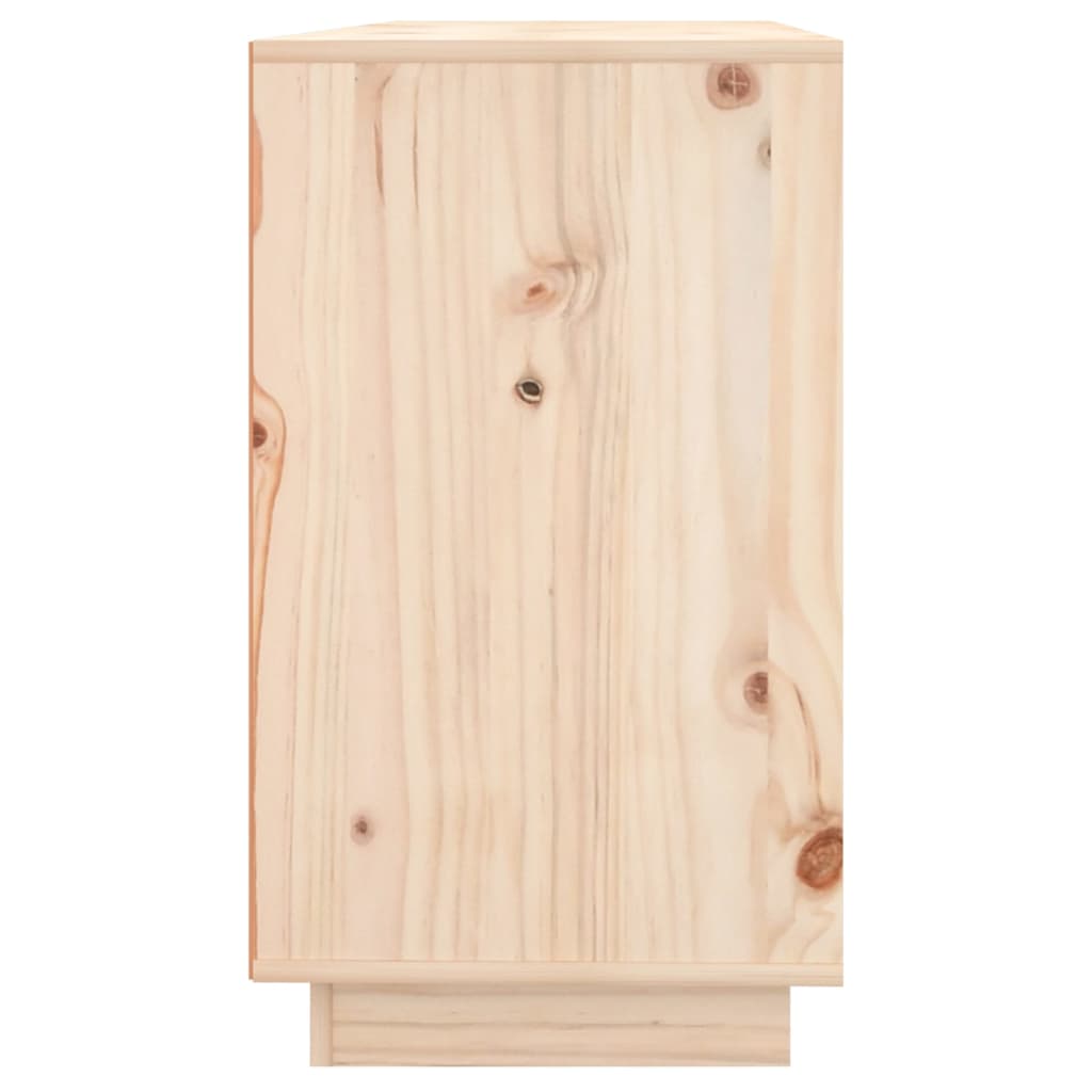 Solid Pine Sideboard 111cm Storage Cabinet | HomeAndLiving