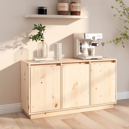 Solid Pine Sideboard 111cm Storage Cabinet | HomeAndLiving