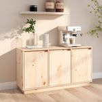 Solid Pine Sideboard 111cm Storage Cabinet | HomeAndLiving
