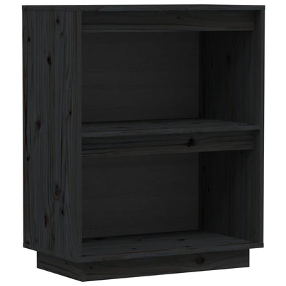 Console Cabinet  Solid Wood Pine Honey Brown/White/Black