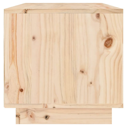 TV Cabinet Solid Wood Pine Natural/Honey Brown/White/Black