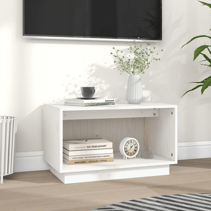 TV Cabinet Solid Wood Pine Natural/Honey Brown/White/Black