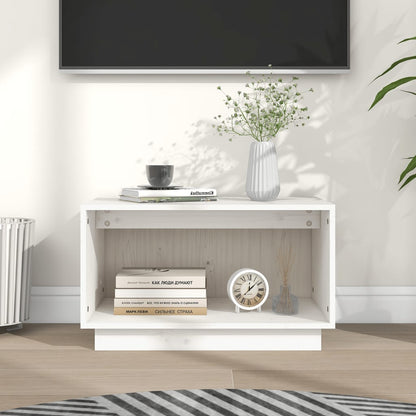 TV Cabinet Solid Wood Pine Natural/Honey Brown/White/Black