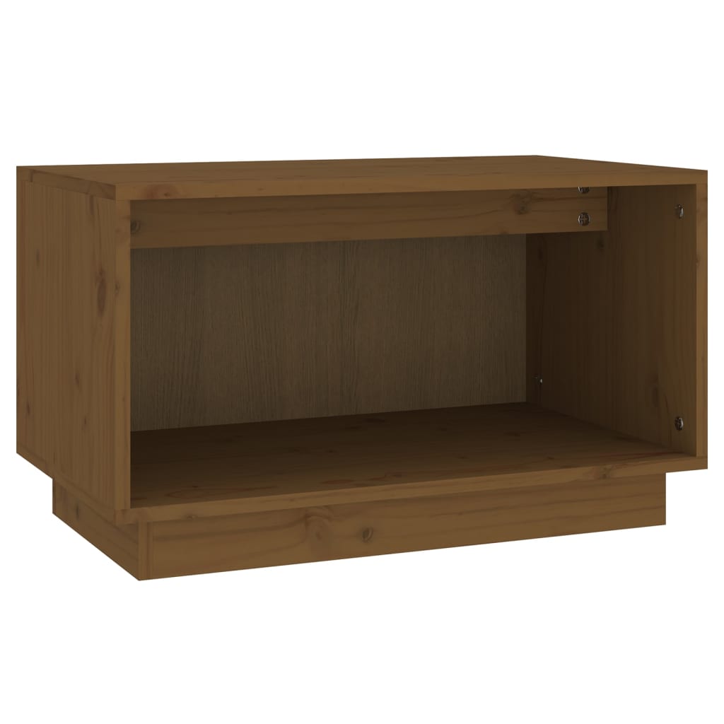 TV Cabinet Solid Wood Pine Natural/Honey Brown/White/Black