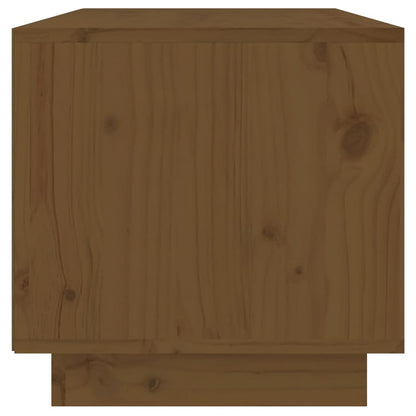 TV Cabinet Solid Wood Pine Natural/Honey Brown/White/Black