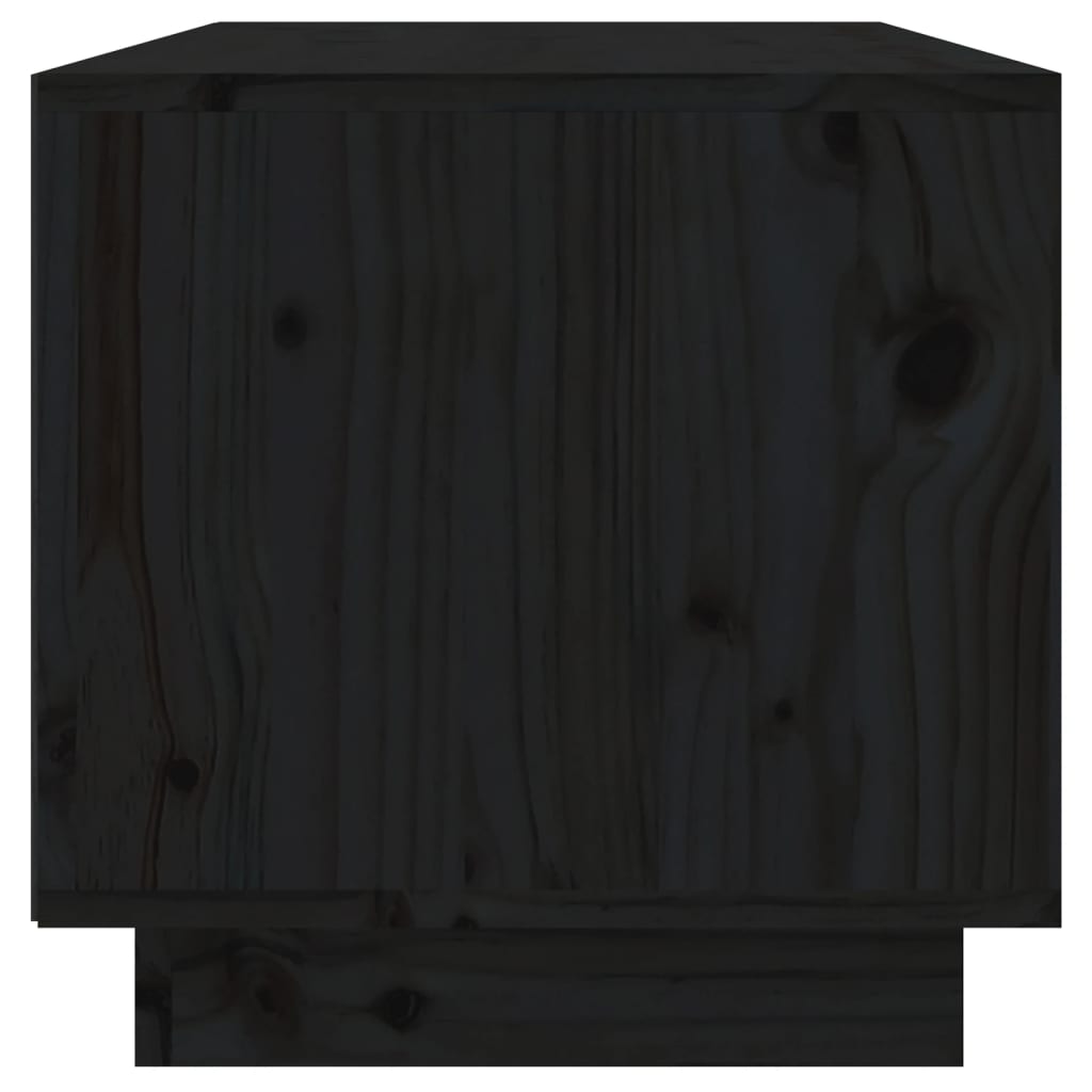 TV Cabinet Solid Wood Pine Natural/Honey Brown/White/Black