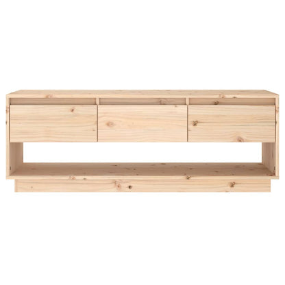 TV Stand Cabinet Solid Wood Pine White/Brown/Natural/Black
