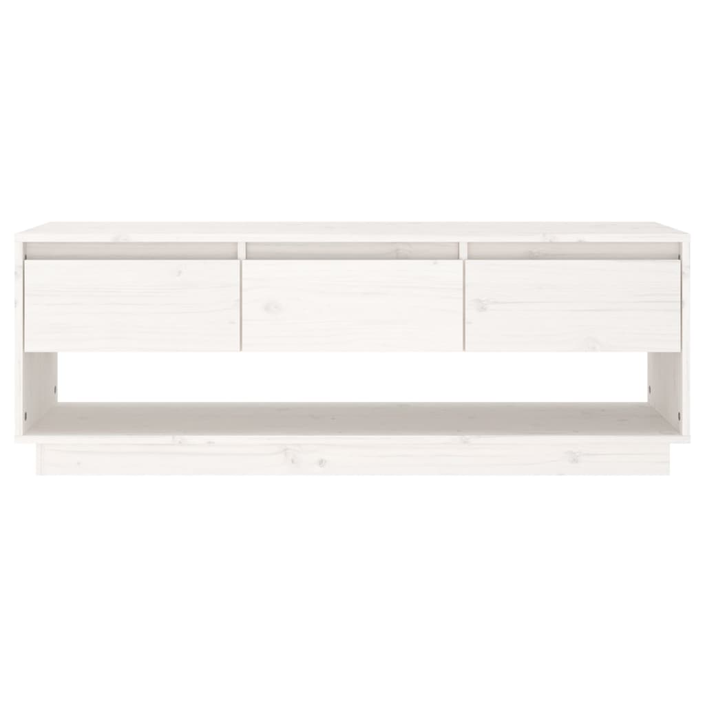 TV Stand Cabinet Solid Wood Pine White/Brown/Natural/Black