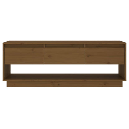 TV Stand Cabinet Solid Wood Pine White/Brown/Natural/Black