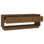 TV Stand Cabinet Solid Wood Pine White/Brown/Natural/Black