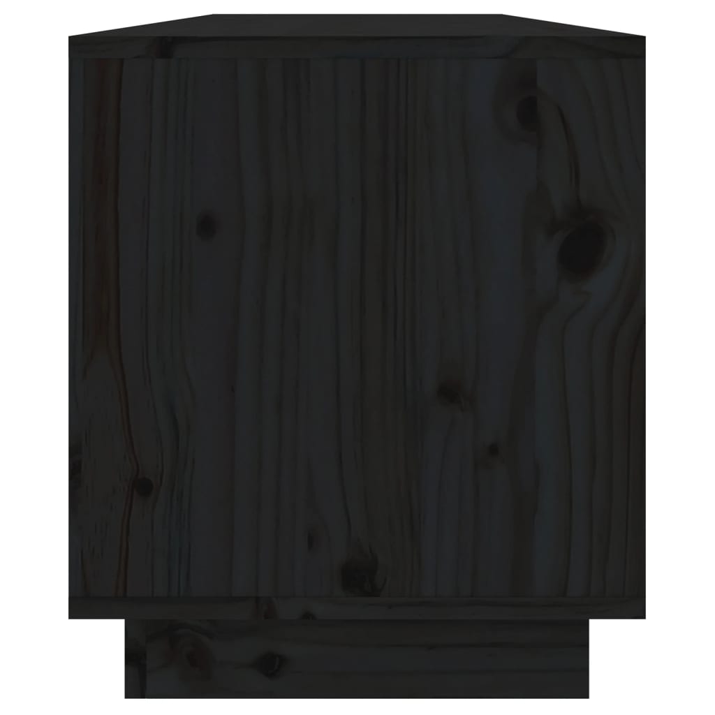 TV Stand Cabinet Solid Wood Pine White/Brown/Natural/Black
