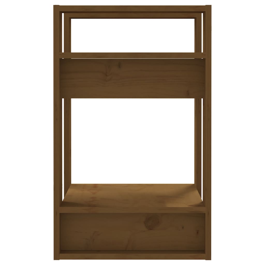 Book Cabinet/Room Divider White/Black/Honey Brown/Oak Solid Wood Pine