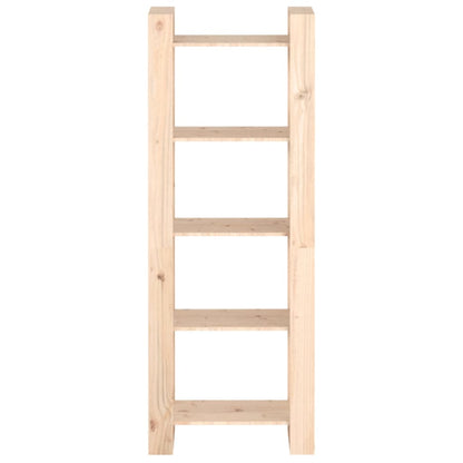 Book Cabinet/Room Divider Solid Wood Natural