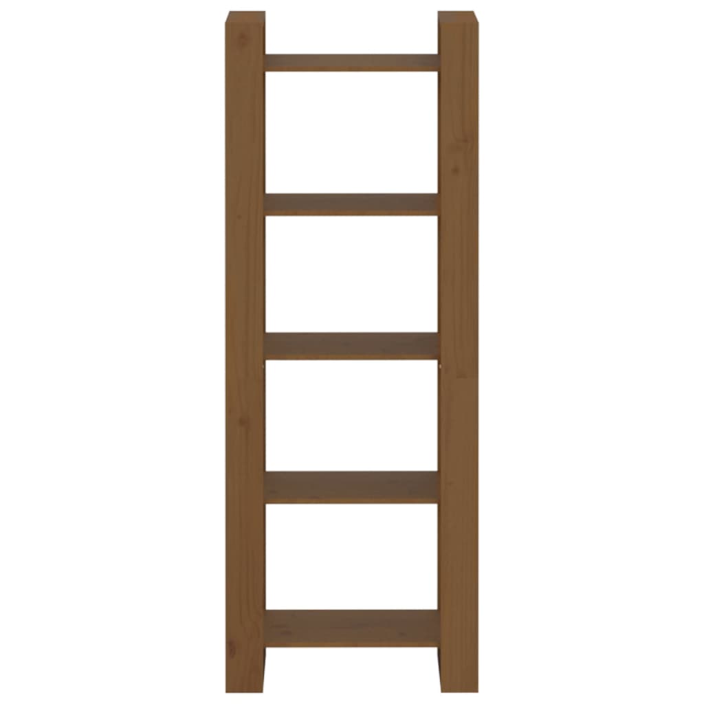 Room Divider Honey Brown Solid Wood
