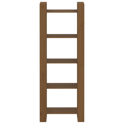Room Divider Honey Brown Solid Wood