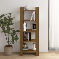 Room Divider Honey Brown Solid Wood