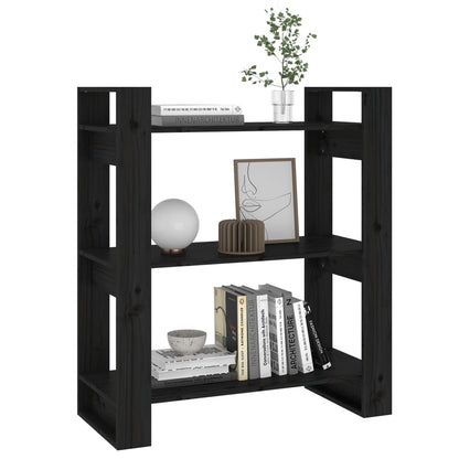 Book Cabinet/Room Divider White/Black/Brown/Natural Solid Wood Pine