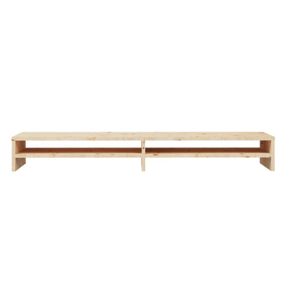 Monitor Stand Entertainment Centre White/Black/Brown/Natural Solid Wood Pine