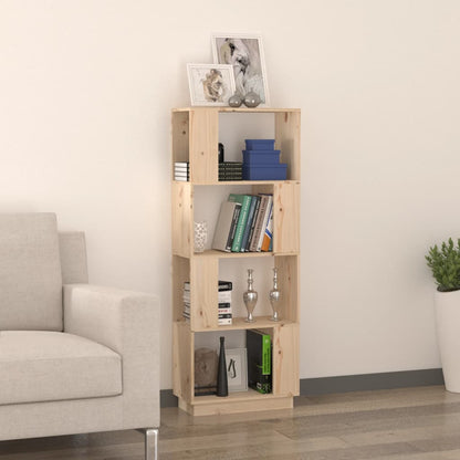 Book Cabinet/Room Divider Shelving Black/Oak/Honey brown/White Solid Wood Pine