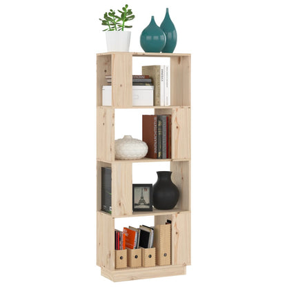 Book Cabinet/Room Divider Shelving Black/Oak/Honey brown/White Solid Wood Pine