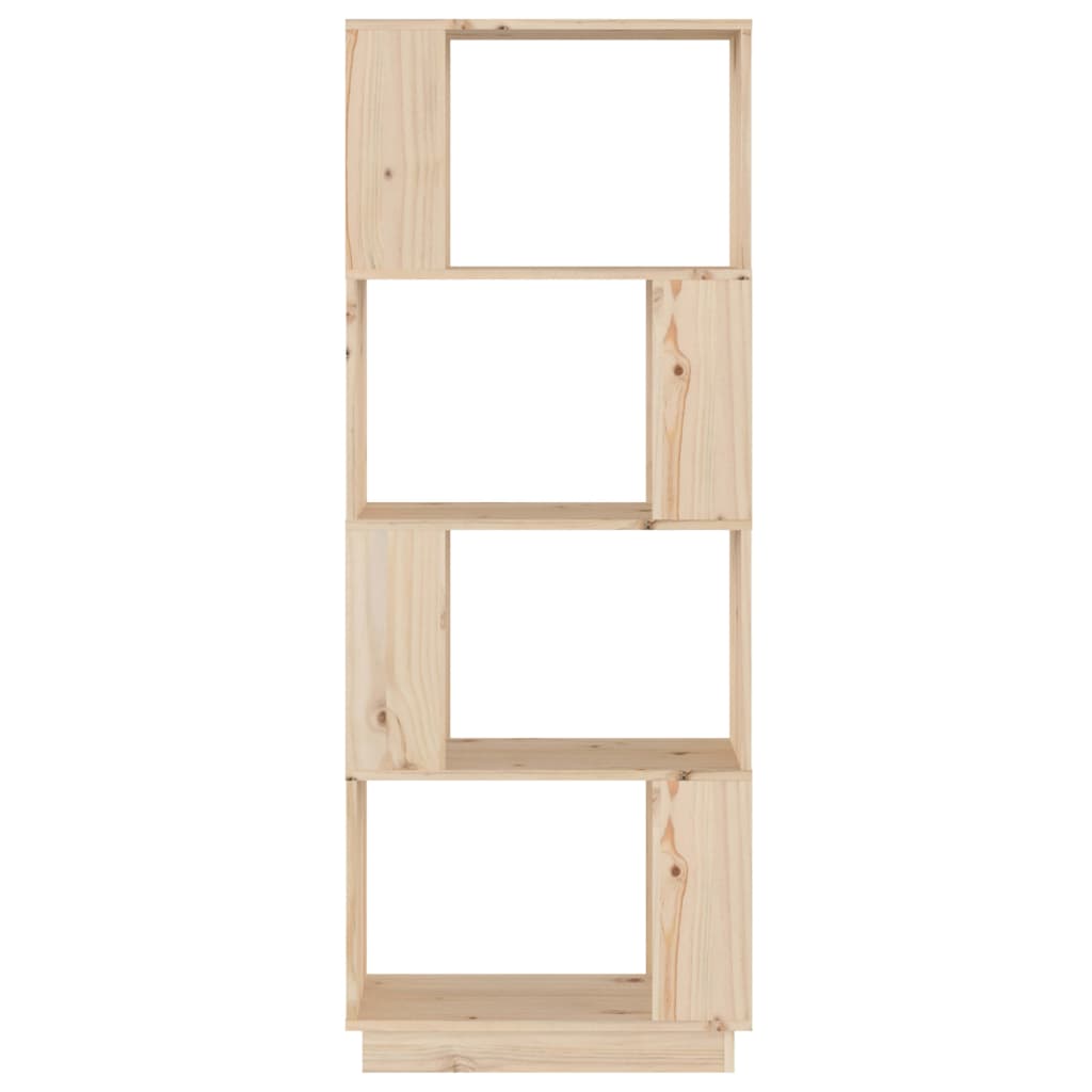 Book Cabinet/Room Divider Shelving Black/Oak/Honey brown/White Solid Wood Pine