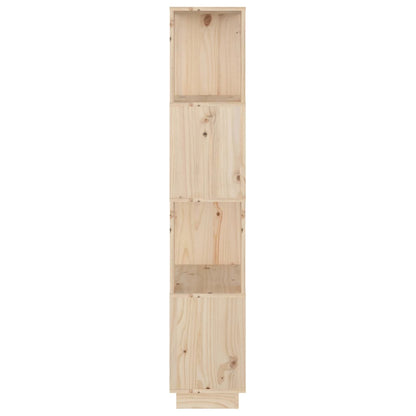 Book Cabinet/Room Divider Shelving Black/Oak/Honey brown/White Solid Wood Pine