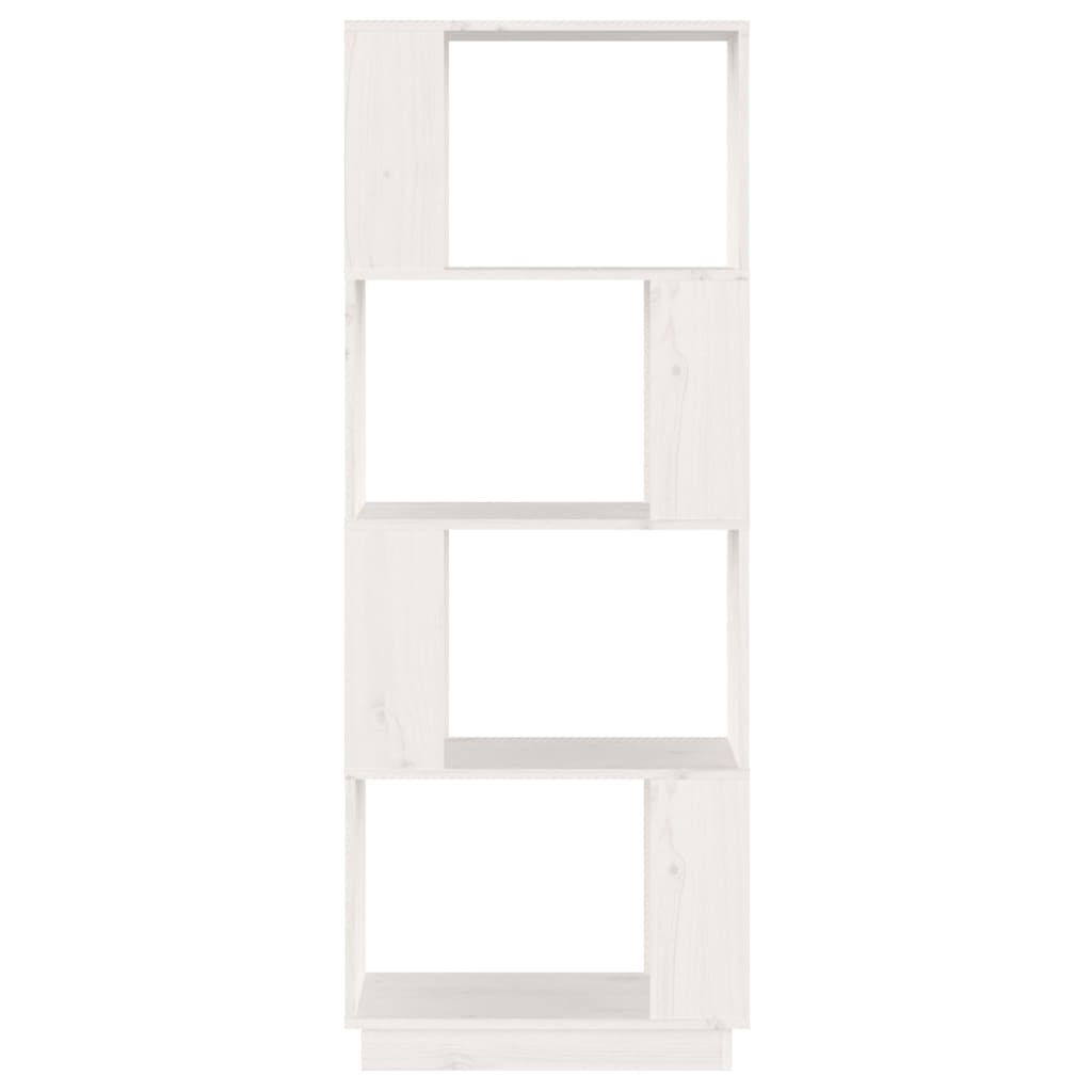 Book Cabinet/Room Divider Shelving Black/Oak/Honey brown/White Solid Wood Pine