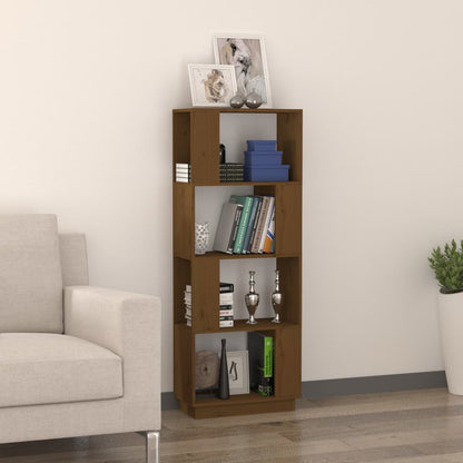 Book Cabinet/Room Divider Shelving Black/Oak/Honey brown/White Solid Wood Pine