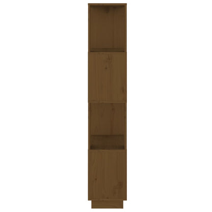 Book Cabinet/Room Divider Shelving Black/Oak/Honey brown/White Solid Wood Pine