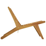 Teak Garden Chair Foldable Outdoor Solid Wood | HomeAndLiving