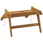 Teak Garden Chair Foldable Outdoor Solid Wood | HomeAndLiving