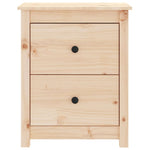 Bedside Cabinet Solid Wood