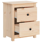 Bedside Cabinet Solid Wood