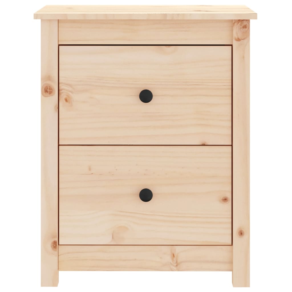 Bedside Cabinets 2 pcs Solid Wood Pine - 50×35×61.5cm