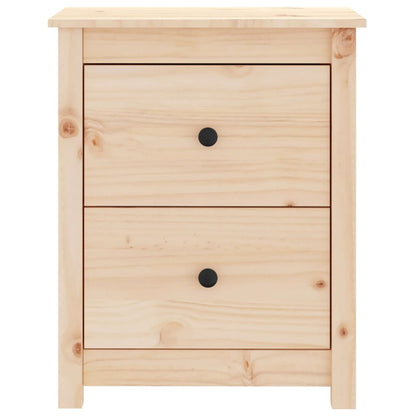 Bedside Cabinets 2 pcs Solid Wood Pine - 50×35×61.5cm