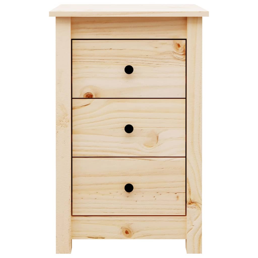 Bedside Cabinets 2 pcs Solid Wood Pine - 40×35×61.5cm