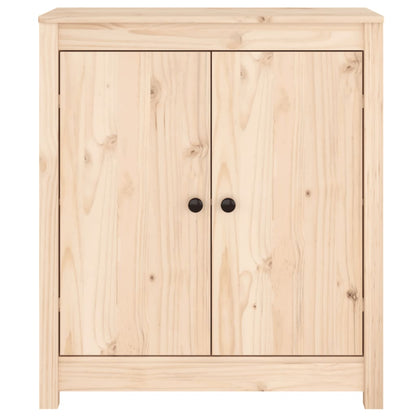 Solid Pine Sideboard 70x35x80cm Rustic | HomeAndLiving