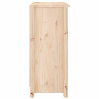 Solid Pine Sideboard 70x35x80cm Rustic | HomeAndLiving