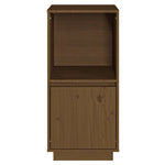 Sideboard Honey Brown Solid Wood Pine