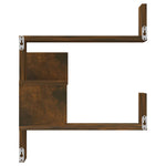 Wall Corner Shelves Set 2 Smoked Oak | HomeAndLiving