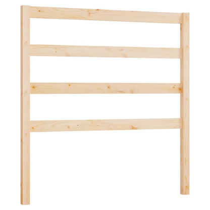 Modern Bed Headboard Solid Wood Pine